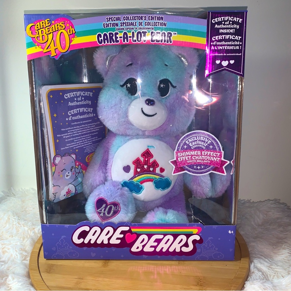 Care Bears Care a Lot 40th Anniversary Plush